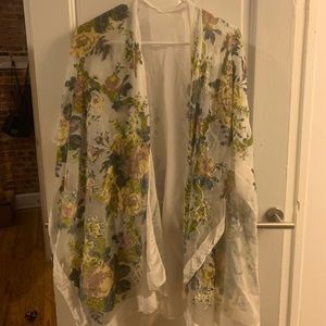 Flower cardigan from Anthropologie.